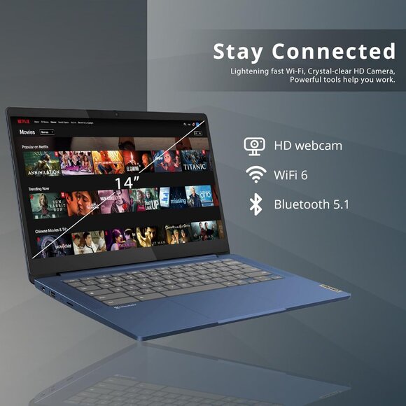 Lenovo Slim 3 Chromebook, 14''  Touchscreen - Picture 1 of 1